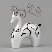 Фигурка декоративная House & Holder "Олень", длина 12 см