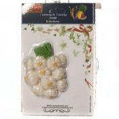 Магнит декоративный "Чеснок", 4,5х5,5 см